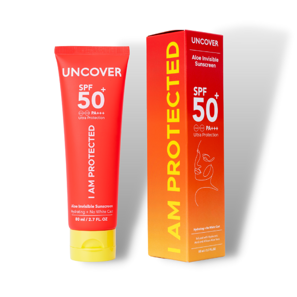 Uncover Aloe invisible sunscreen